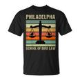 Philadelpha School Of Bird Law Retro Vintage T-Shirt