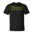 Pittsburgh Black And Yellow Pennsylvania Yinzer T-Shirt