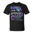 Popoo Of The Birthday Mermaid Matching Family Father's Day T-Shirt