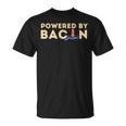 Powered By Bacon Bacon Lover & Foodie T-Shirt