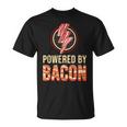 Powered By Bacon Bacon Lover T-Shirt