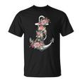 Preppy Nautical Anchor For Sailors Boaters & Yachting T-Shirt