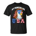 My Pronouns Are Usa Eagle American 4Th Of July T-Shirt
