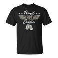 Proud Army Cousin American Veteran Military T-Shirt