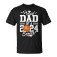Proud Dad Of A 2024 Senior Basketball Graduation T-Shirt