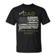 Proud Dad Of A Bomb Disposal Expert Eod Flag T-Shirt