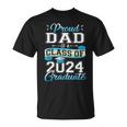 Proud Dad Of A Class Of 2024 Graduate Senior 2024 T-Shirt