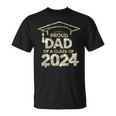 Proud Dad Of A Class Of 2024 Graduate Senior 24 Graduation T-Shirt