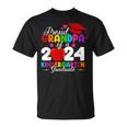 Proud Grandpa Of A 2024 Kindergarten Graduate Graduation T-Shirt