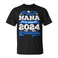 Proud Nana Of 2024 Graduate Awesome Family College Nana T-Shirt