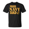 Proud Us Navy Dad Military Pride T-Shirt