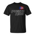 Puerto Rico 2023 Vintage Flag Pride Pr Boricua Puerto Rico T-Shirt