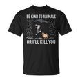 Pug Be Kind To Animals T-Shirt