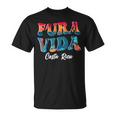 Pura Vida Costa Rica Souvenir Cool Central America Travel T-Shirt