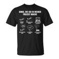 Pyro-Hobby Cutting Die Schwarzes T-Shirt, Feuerwerk-Freizeit Spruch