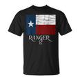 Ranger Tx City State Texas Flag T-Shirt