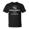 Rappahannock River Chesapeake Bay Seafood East Coast Oysters T-Shirt