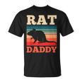 Rat Daddy Cute Animal Rats Lover Dad Father Papa Father's T-Shirt