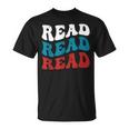 Read Read ReadingAcross That America Reading Lover Teacher T-Shirt
