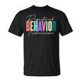 Registered Behavior Technician Rbt Behavioral Aba Therapist T-Shirt