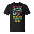 There's This Boy He Calls Me Aunt Autism Awareness Auntie T-Shirt