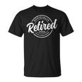 Retired 2024 Not My Problem Anymore Vintage Retirement T-Shirt