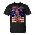 Retro American Pride Uncle Sam Military Recruit Wwii Poster T-Shirt