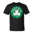 Retro Look Southie Irish St Patrick's Day Distressed T-Shirt