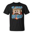 Retro Old School Hip Hop 80S 90S Graffiti Cassette Camiseta unisex
