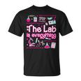 Retro Pink The Lab Is Everything Happy Lab Week 2024 T-Shirt