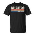 Retro Vintage 70S 80S Style Brighton United Kingdom T-Shirt