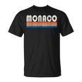 Retro Vintage 70S 80S Style Monaco T-Shirt