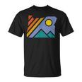 Retro Vintage Oregon Throwback Mountains And T-Shirt