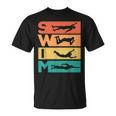 Retrointage Swimming For Swimmer T-Shirt