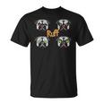 Ruff Rocking Dog Puppies Kiss Pet Pug Parody T-Shirt