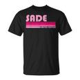 Sade Name Personalized Retro Vintage 80S 90S Birthday T-Shirt