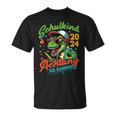 Schulkind 2024 T-Rex Dino Achtung Ich Komme Einschulung T-Shirt