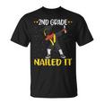 Second 2Nd Grade Nailed It Graduated Black Boy Class Of 2022 T-Shirt