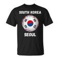 Seoul South Korea Retro Vintage Korean Flag Souvenirs T-Shirt