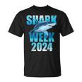 Shark 2024 Week Passion For Shark Lover Family Scuba Diver T-Shirt