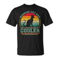 Siamese Cat Dad Like A Regular Dad But Cooler Father's Day T-Shirt