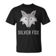 Silberfuchs Grafik T-Shirt Unisex, Elegantes Design mit Fuchs-Motiv