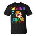 Sister Of The Shark Birthday Family Matching Birthday T-Shirt