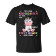 So Long Kindergarten Graduation Class 2024 Unicorn Girls T-Shirt