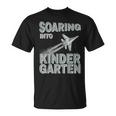 Soaring Into Kindergarten Back To School Jet Military Family T-Shirt