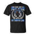 My Son-In-Law Is A Police Officer Proud Police Parent-In-Law T-Shirt