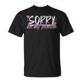 Sorry Not My Problem Slogan T-Shirt