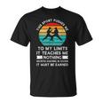This Sport Pushes Limits It Teaches Karate T-Shirt