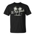 St Pete Beach Florida Vintage 70S Palm Trees Graphic T-Shirt