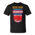 Stars And Stripes Usa Champion Beer Pong T-Shirt